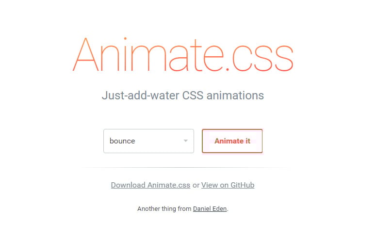 animate css open source