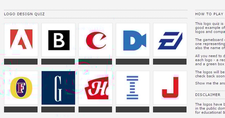 logo design quiz game