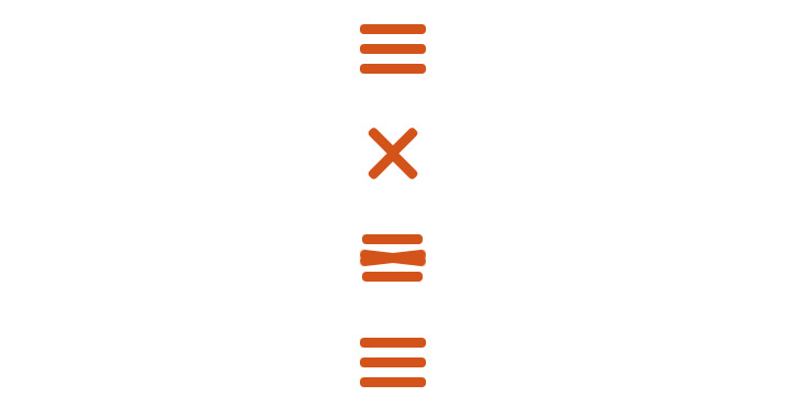 three bar icons svg
