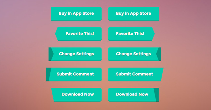 custom green buttons