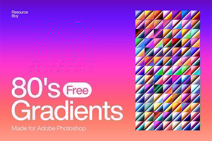 5,000+ Free Photoshop Gradients for Designers