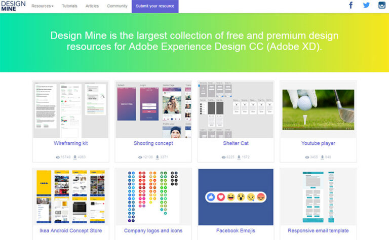 Best Adobe XD Resource Websites For Freebies & Tutorials
