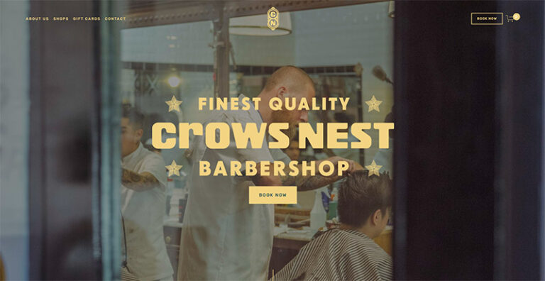 27 Barbershop Websites: Examples for Design Inspiration