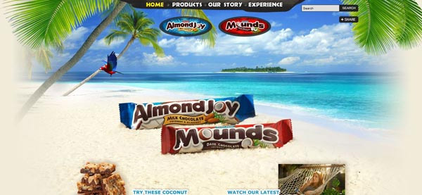 30+ Yummy Dessert and Candy Website Designs