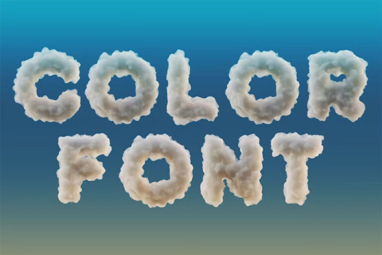 25 Best Cloud Fonts with Puffy, Playful Style