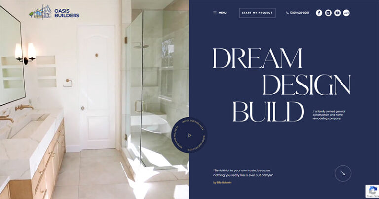Contractor Websites: 25 Excellent Examples for Inspiration