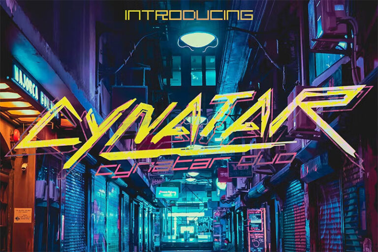 30 Best Cyberpunk Fonts to Give Your Design an Edge