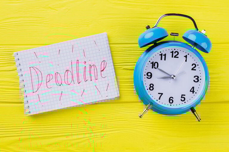 How to Deal Effectively with Drastic Deadlines