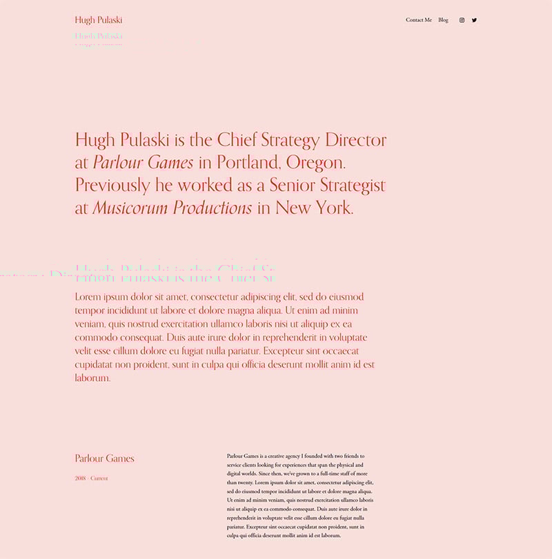 Pulaski Squarespace Template