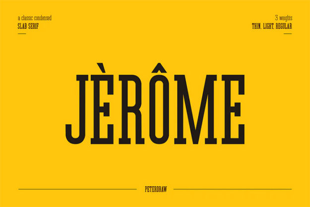 Slab Serif Font