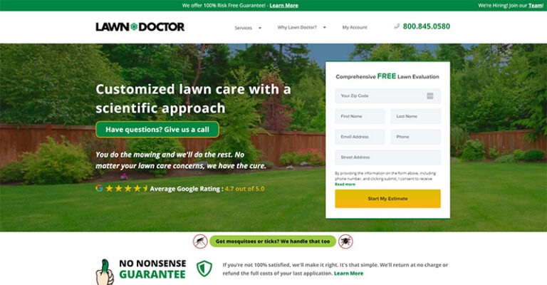 25 Landscaper Website Design Examples for Inspiration