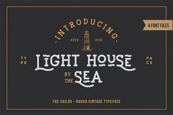 35 of the Best Nautical Fonts for Seaworthy Designs