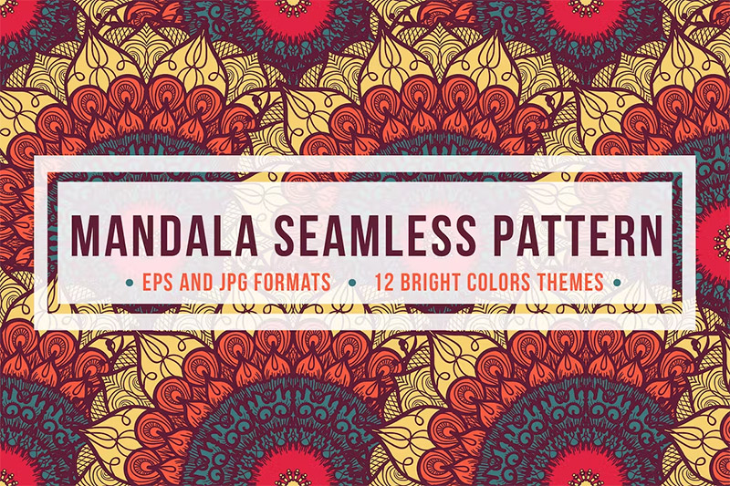 Mandala Seamless Patterns