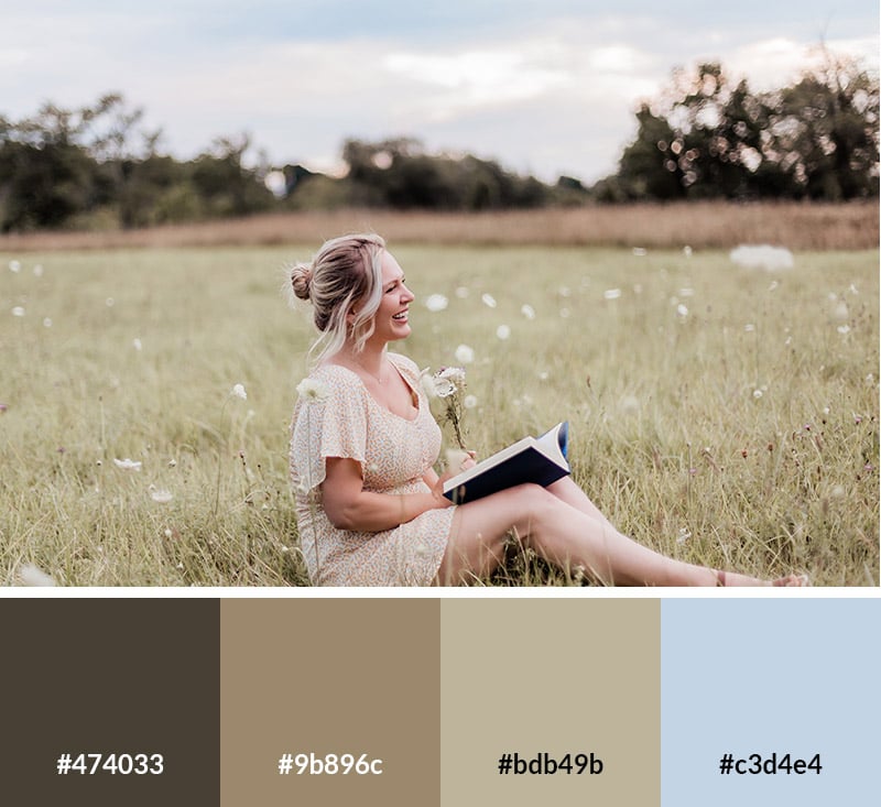Meadow Breeze - Earth Tone Color Palette