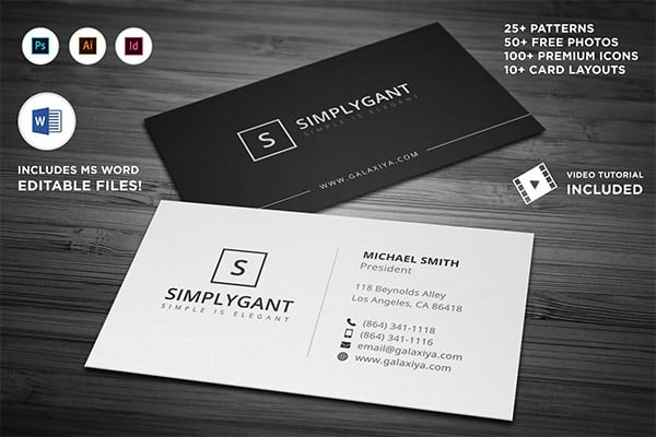 900+ Excellent Business Card Templates for Your Own Use