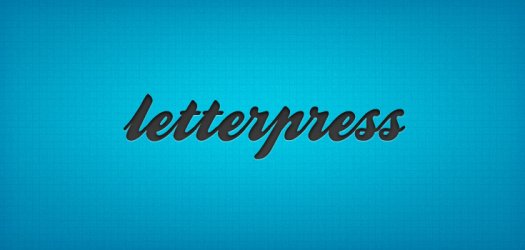 Letterpress Style