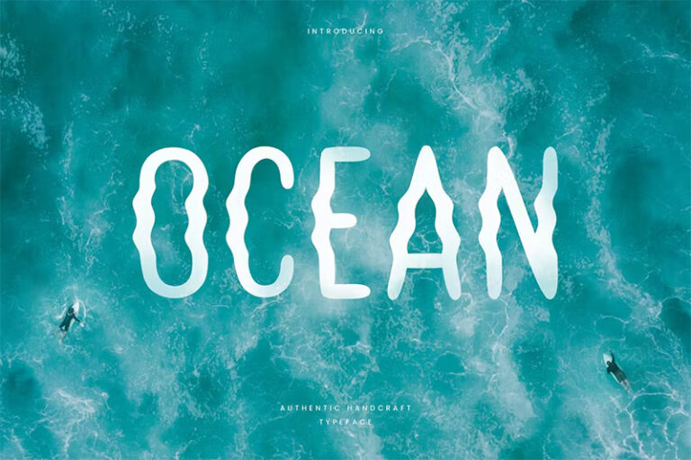 27 Best Water Fonts to Download (Free & Premium)