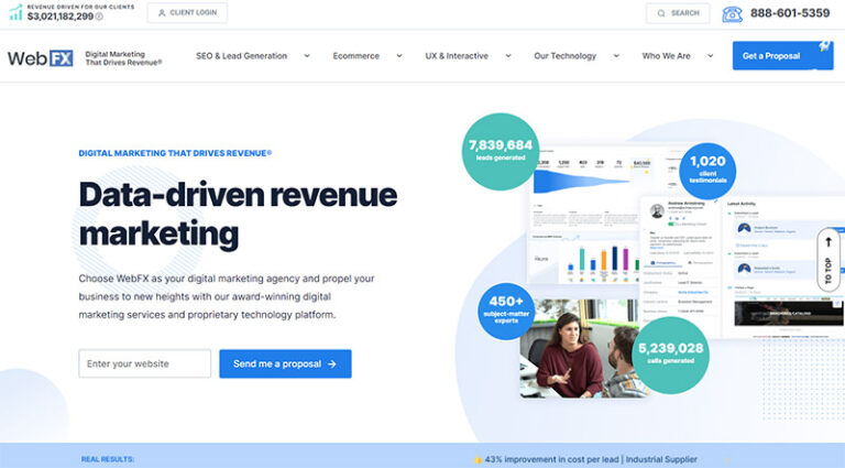 Marketing Agency Websites: Examples for Your Design Inspiration