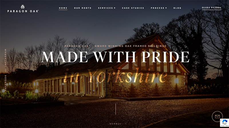 Paragon Oak's Website