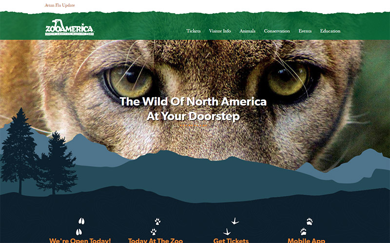 Zoo America Website